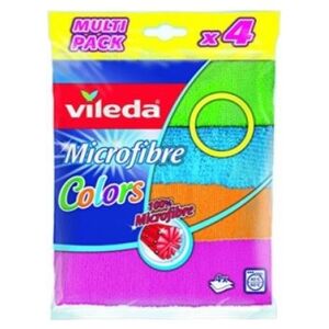 Vileda Ściereczki microfibra Colors 4szt. (150542)