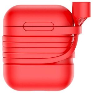 Baseus Etui ochronne do AirPods + Strap czerwone