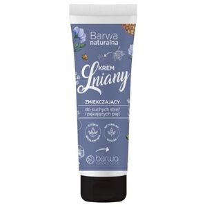 Barwa Naturalna lniany zmiękczający krem do suchych stref i pękających pięt 75ml