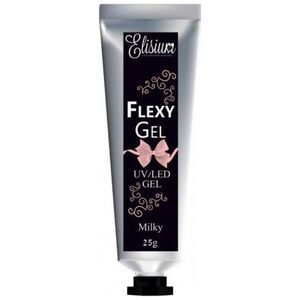 Elisium Flexy Gel żel do przedłużania paznokci Milky 25g