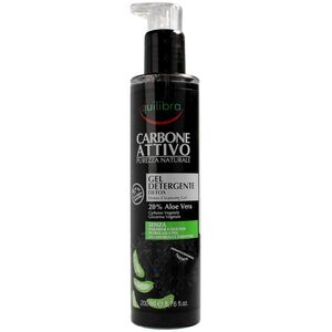 Equilibra Żel do mycia twarzy Carbo Detox Cleansing Gel Aloe Vera 200ml