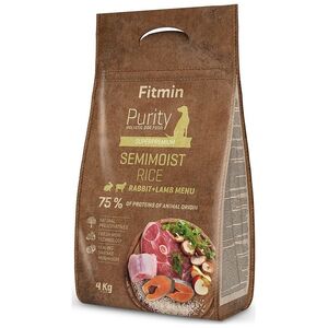 Fitmin  dog Purity Rice Semimoist Rabbit&Lamb - 4 kg