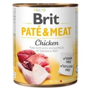 Brit Brit Pate & Meat Dog Chicken puszka 800g