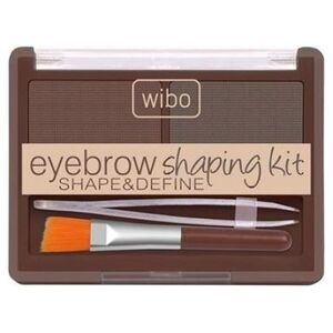 Wibo WIBO_Shape Define Eyebrow Shaping Kit zestaw do stylizacji brwi Dark