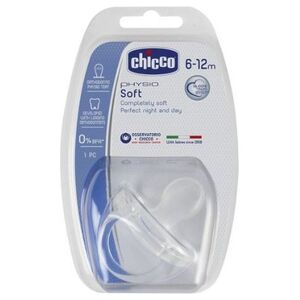 Chicco Smoczek Physio Soft silikonowy bezbarwny 6m+ (180901)