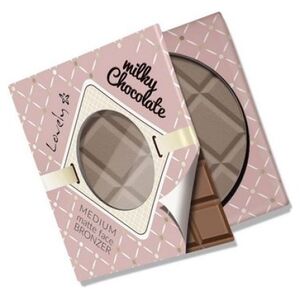 Lovely Milky Chocolate Medium Matte Face Bronzer czekoladowy matowy puder brązujący do twarzy i ciała 9g