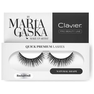 Clavier CLAVIER_Quick Premium Lashes rzęsy na pasku Rock Doll 804
