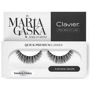 Clavier CLAVIER_Quick Premium Lashes rzęsy na pasku Smokey-Dokey 809