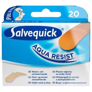Salvequick  Plastry Aqua Resist wodoodporne 1op-20szt