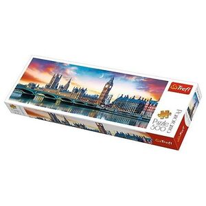 Trefl Puzzle, 500 elementów. Panorama - Big Ben i Pałac Westminsterski (GXP-645443)