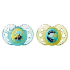 Tommee Tippee Smoczek uspokajający Night 18-36 m-cy 2 szt. (43341360)