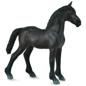 Figurka Collecta Źrebię Friesian Foal czarne (004-88815)