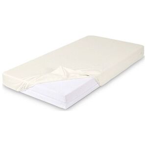 Multitex Prześcieradło Gumka Bambusowe Bambus Krem 60x120