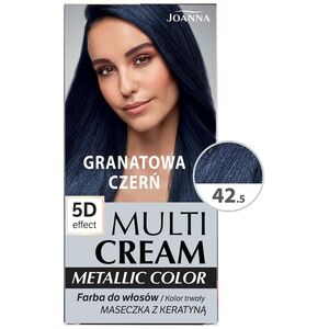 Joanna Multi Cream Metallic Color 5D Effect 42.5 Granatowa Czerń