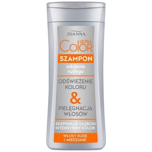 Joanna Ultra Color Shampoo szampon do włosów rudych i miedzianych 200ml