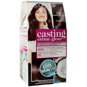 L’Oreal Paris Casting Creme Gloss farba 5102 chłodna mokka