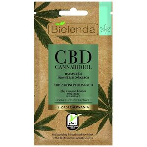 Bielenda CBD Cannabidiol Maseczka nawilżająco-kojąca 8g