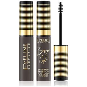 Eveline Eveline Brow & Go Tusz do stylizacji brwi nr 02 Dark 6ml