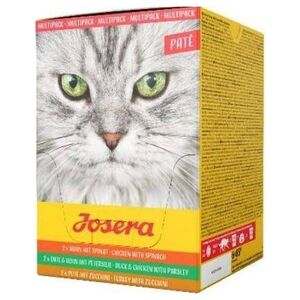 Josera Multipack Pate Kurczak kaczka indyk 6x85g