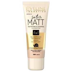 Eveline Satin Matt 4w1 104 Beige 30ml