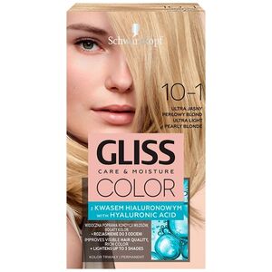 Schwarzkopf Gliss Color nr 10-1 ultra jasny popielaty blond
