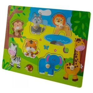 EURObaby ZAB PUZZLE 30X22 SAFARI