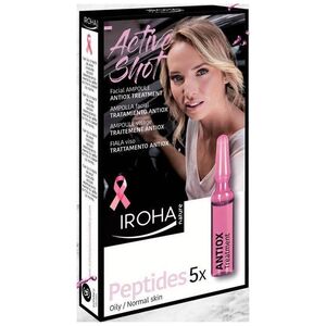 Iroha Veido odos ampulės su peptidais Iroha Energy Antioxidant Treatment 5 x 1,5 ml