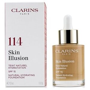 Clarins Skin Illusion Natural Hydrating Foundation SPF 15 114 Cappuccino 30ml