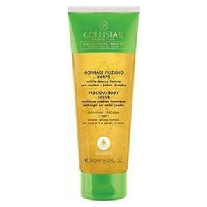 Collistar COLLISTAR PRECIOUS BODY SCRUB EXFOLIATES CLEANSER ILLUMINATES WITH SUGAR AND AMBER POWDER 250ML