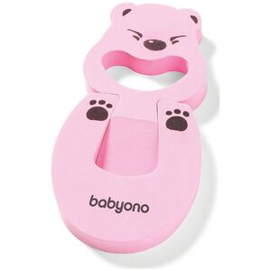 BabyOno Zabezpieczenie do mebli, drzwi różowy misiu BabyOno