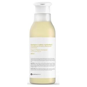 Botanica Botanicapharma Przeciwłupieżowy szampon z szałwią i tymiankiem do włosów ze skłonnością do przetłuszczania 250 ml