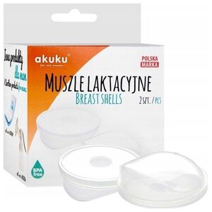 Akuku AKUKU Osłonki/Muszle Laktacyjne 2 szt