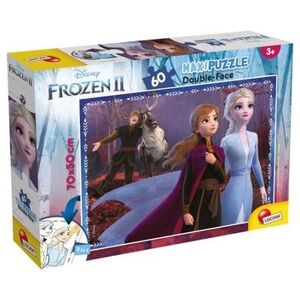 Lisciani Puzzle dwustronne Supermaxi 60 Kraina Lodu II