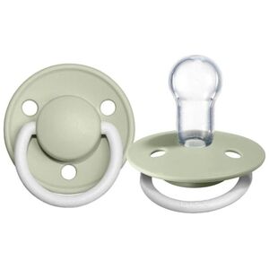 Bibs Bibs De Lux Smoczek uspokajający silikonowy Sage Night 0-36 m Bibs