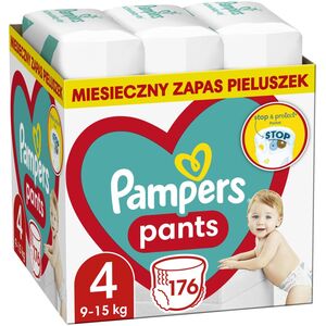 Pieluszki Pampers Pants 4, 9-15 kg, 176 szt.