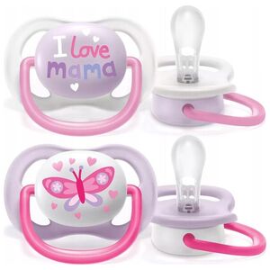 Avent Smoczek ortodontyczny Ultra Air motylek 2szt. 0-6m