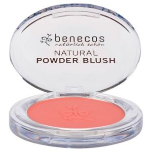 Benecos BENECOS_Natural Powder Blush róż do policzków koralowa czerwień Sassy Salmon 5,5g
