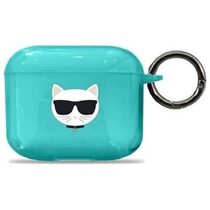 Karl Lagerfeld Etui ochronne KLA3UCHFL Choupette do AirPods 3 niebieskie