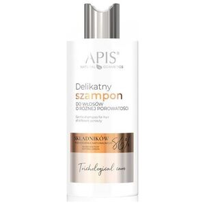 Apis Trichological Care delikatny szampon do włosów o różnej porowatości 300ml