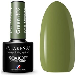 Claresa Claresa Soak Off UV/LED Green lakier hybrydowy 802 5g