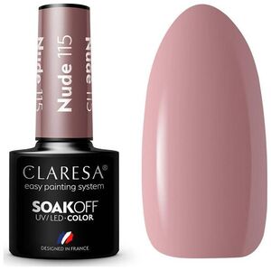 Claresa Claresa Soak Off UV/LED Nude lakier hybrydowy 115 5g