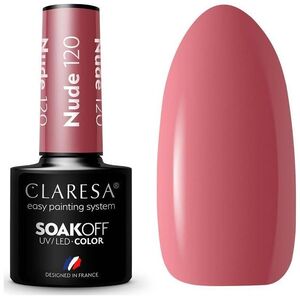 Claresa Claresa Soak Off UV/LED Nude lakier hybrydowy 120 5g