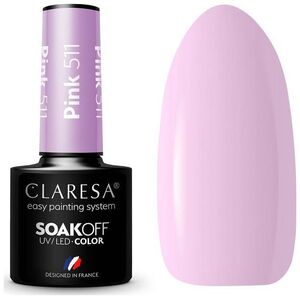 Claresa Claresa Soak Off UV/LED Pink lakier hybrydowy 511 5g