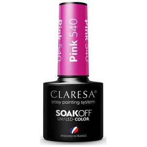 Claresa Soak Off UV/LED Pink lakier hybrydowy 540 5g