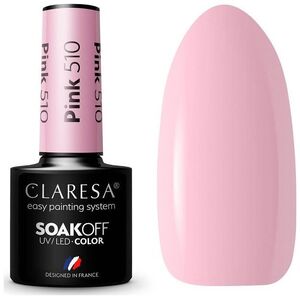 Claresa Claresa Soak Off UV/LED Pink lakier hybrydowy 510 5g