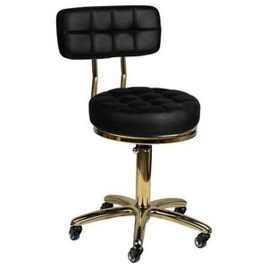 Activeshop Krzesło kosmetyczne GOLD AM-961 czarne universal