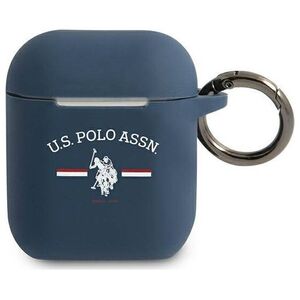 U.S. Polo Assn Etui ochronne USACA2SFGV do AirPods 1/2 granatowe