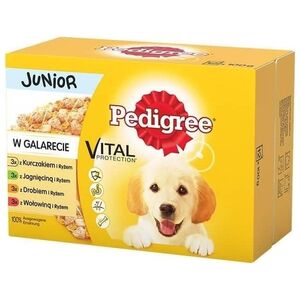 Pedigree Junior mix smaków w galaretce 12x100g