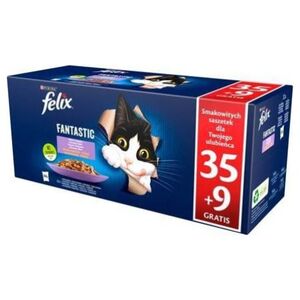 Felix Felix w galaretce MIX MIĘSNY saszetka 44x85g