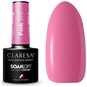 Claresa Claresa Soak Off UV/LED Pink lakier hybrydowy 519 5g